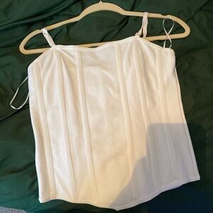 White corset